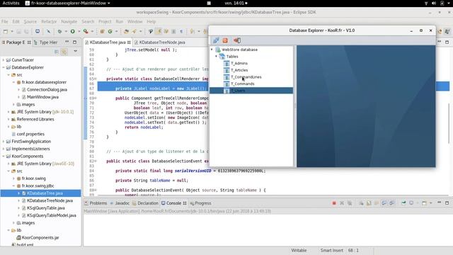 TUTO Java/Swing : KDatabaseTree - Lister le contenu d'une base de données SQL смотреть онлайн