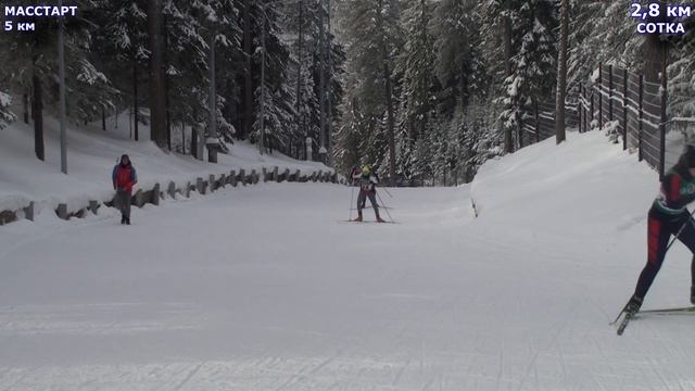 ЛЫЖИ. МАССТАРТ 5 км ДЕВУШКИ 2003-2004 на призы Олимпийцев 5.03.2021г. смотреть онлайн