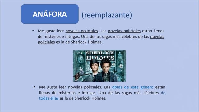 Conozcamos al relacionante del tipo referencia conocido como Anáforas смотреть онлайн