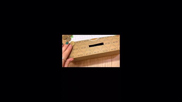 я коплю |самодельная копилка на 100| ~1 часть~ смотреть онлайн