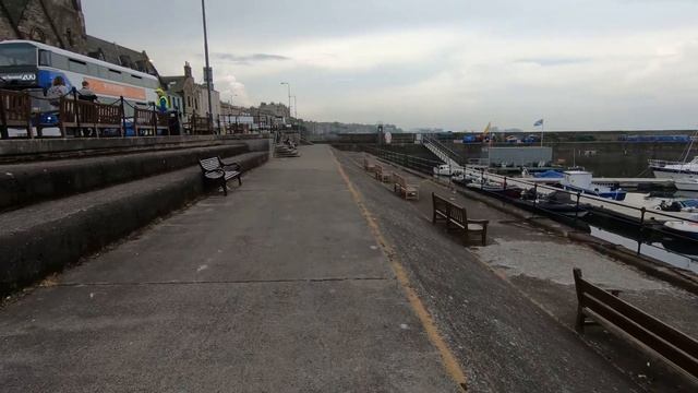 Leith  Harbour In Edinburgh, Scotland
