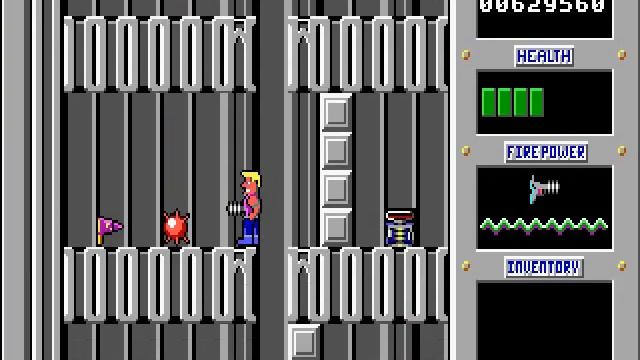 Duke Nukem (Apogee) (1991) Episode 2 Mission Moonbase - Level 3 смотреть онлайн