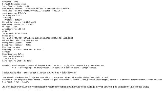 Unix & Linux: How to increase base device size per container? (2 Solutions!!) смотреть онлайн