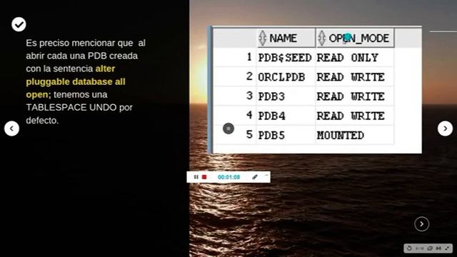 Tablespace UNDO, Base de Datos смотреть онлайн