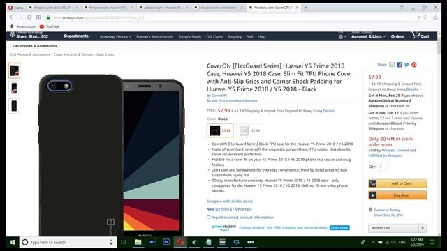 ?Top 5 Best Huawei Y5 Prime (2018) Cases!?[4K] смотреть онлайн