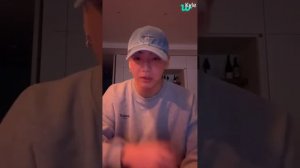 Трансляция Чонгука перед армией на Weverse