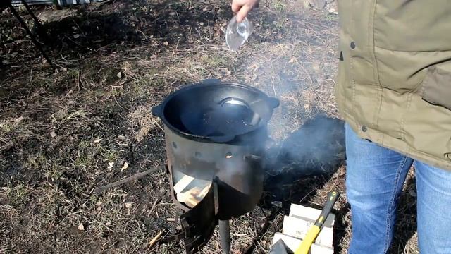 Долма в казане на костре мой рецепт!!! смотреть онлайн