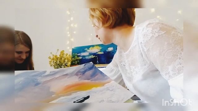 #marafon | РИСУЕМ ВМЕСТЕ • Питер • Вечерняя Нева смотреть онлайн