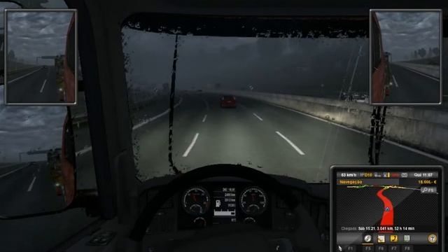 Euro Truck simulator 2 with old nvidea 8500 GT смотреть онлайн