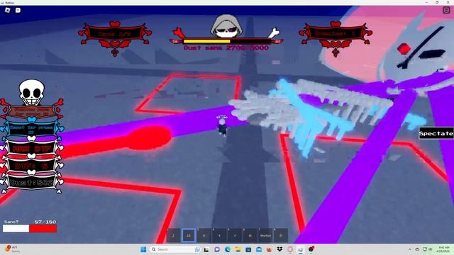 Roblox Sans Funny Boss Rush Dustbelief sans encounter смотреть онлайн