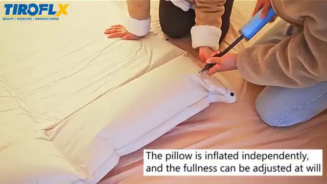 T29218 TIROFLX Self-inflate Sleeping Mat with Pillow смотреть онлайн