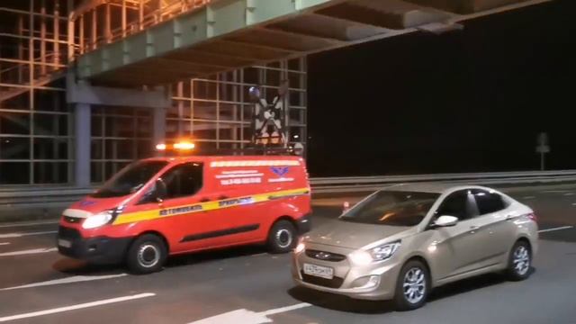 Полное перекрытие трассы Федерального значения на 3 часа для установки П-образной опоры смотреть онлайн