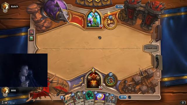 Катаем в Hearthstone (Таунт воин) смотреть онлайн