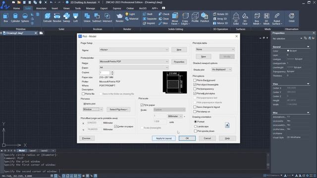 Cara Mengubah DWG Ke PDF Di ZWCAD смотреть онлайн
