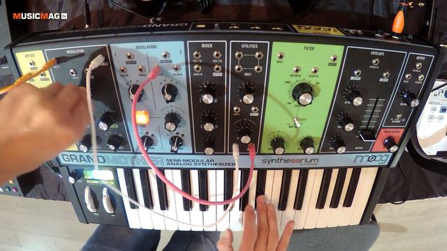 Moog Grandmother: полумодульный синтезатор - демо звучания (NAMM Musikmesse Russia 2018) смотреть онлайн