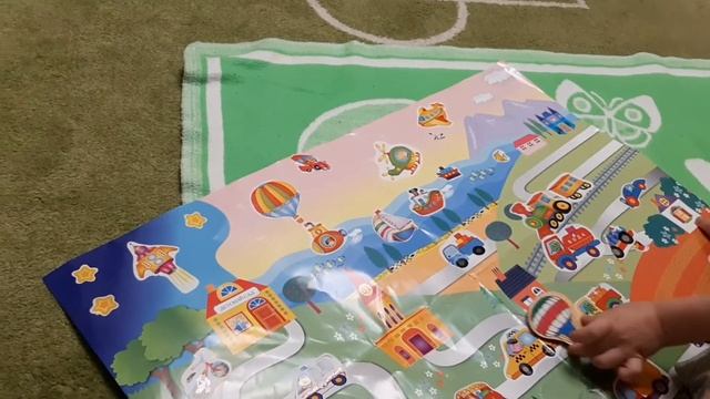 Вариант развивающей игры с плакатом и пазлами ( чтобы игровые пособия служили дольше)? смотреть онлайн