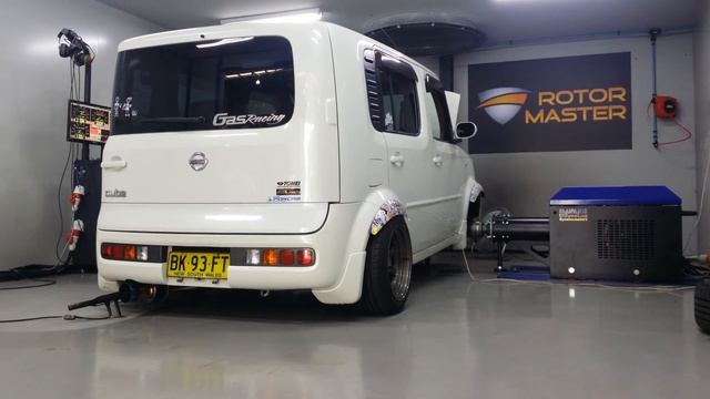 Nissan cube turbo tuning in progress смотреть онлайн