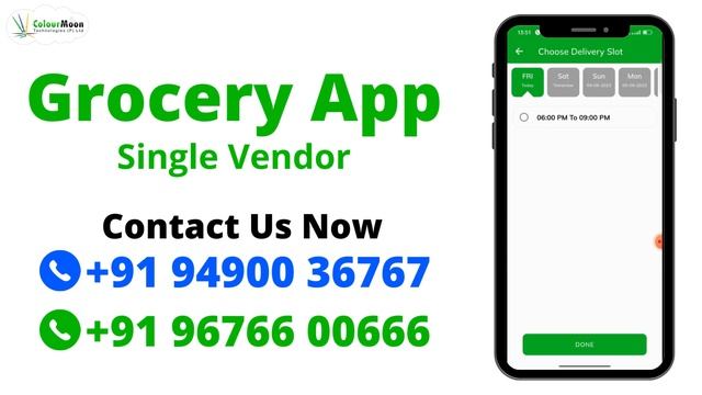 How Single Vendor Grocery App Worked! - Live Demo | Colourmoon Technologies Jaipur смотреть онлайн
