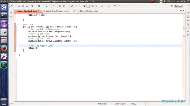 Map reduce word count program смотреть онлайн