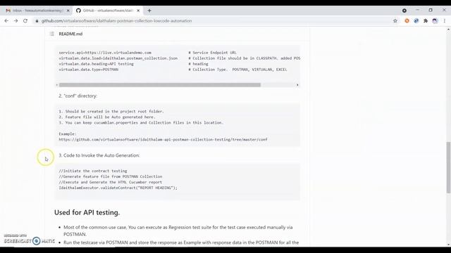 LowCodeAPIFramework : How to convert Postman Collection to BDD feature file : Tutorial 7 смотреть онлайн