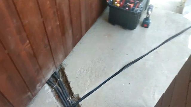 Гибкий неон. Декоративная подсветка на террасе. смотреть онлайн