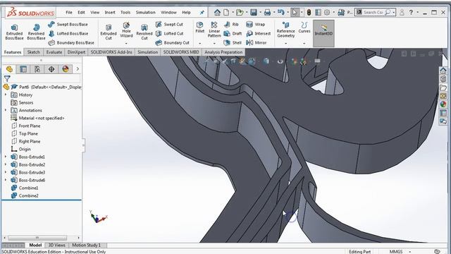 04b Import a DXF for Cookie Cutter - SolidWorks смотреть онлайн