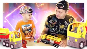 Бензовоз как у ЛЕГО ! И заправочная станция. #лего #lego #игрушки #legoduplo #конструктор