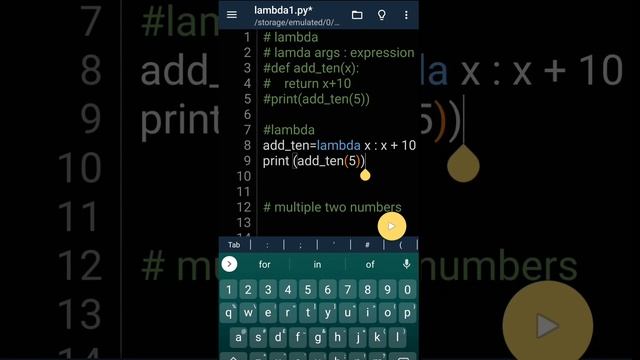 #1 LAMBDA | How to: Use of Lambda function in python | Python Tutorial for Beginners смотреть онлайн