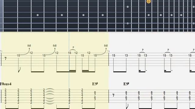 Smooth (Carlos Santana) - Guitar Tab смотреть онлайн