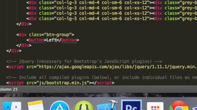Bootstrap 3 Tutorial 16 Button Groups смотреть онлайн
