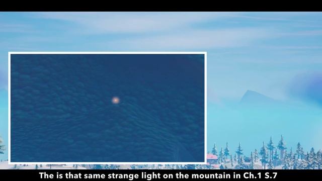 Fortnite - Strange light on the mountain is still visible in Chapter 3! (SEASON 1) Showcase смотреть онлайн