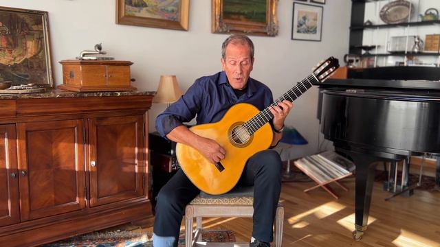 Classical Guitar Arpeggio Exercises - G Major & E minor | Eric Henderson смотреть онлайн