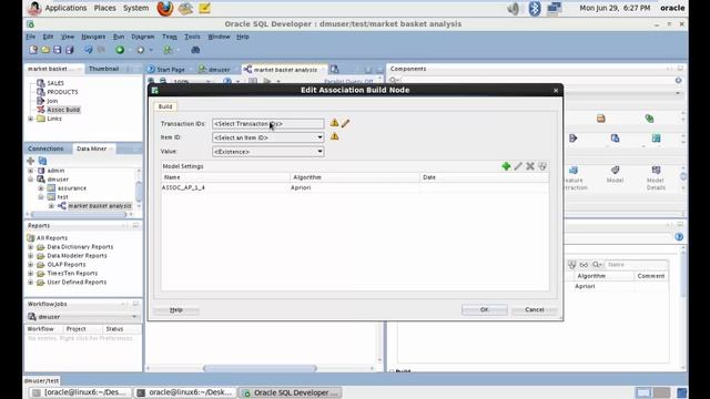 Oracle Dataminer : Association Rules смотреть онлайн
