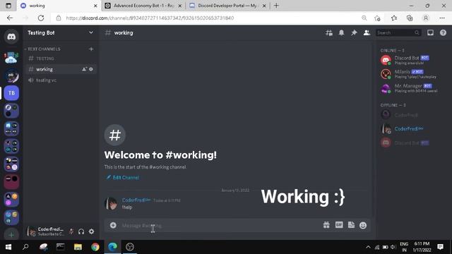 Economy Discord Bot | Free Source Code | Replit Tutorial смотреть онлайн