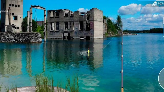 Как и где ловить#только трофейный золотистый линь#my fishing world смотреть онлайн