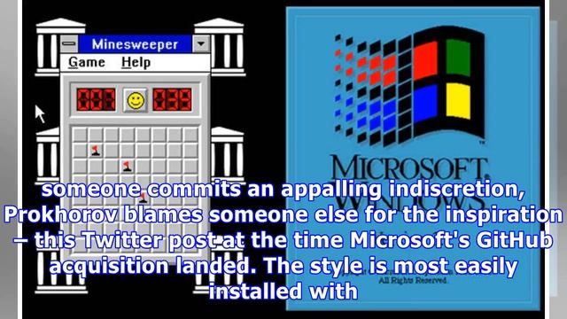 GitHub given Windows 9x's awesome and so very modern look смотреть онлайн
