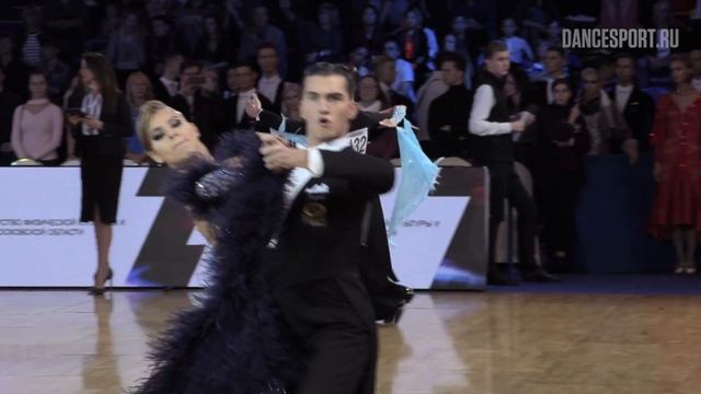 Evgeny Nikitin - Anastasia Miliutina RUS, Tango | ROC 2018 WDSF GrandSlam Standard смотреть онлайн