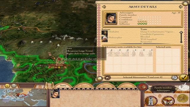 Let's play Europa Barbarorum 2 (M:TW) as Kimmerios Bosporos - part 88 "Turn 126 - 128." смотреть онлайн