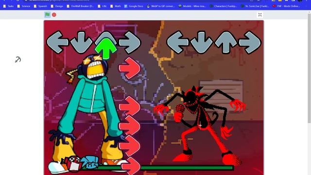 FNF Ballistic Retro Specter Remix but you play as fatal error on Scratch смотреть онлайн