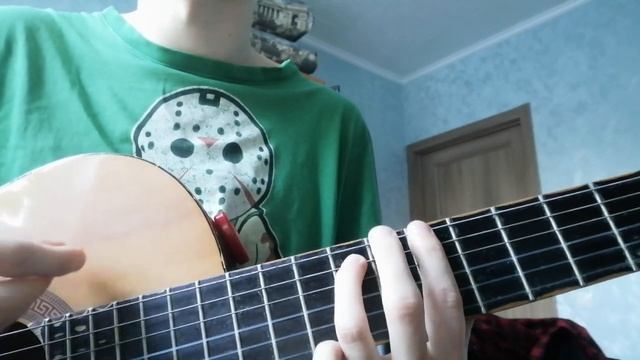 как играть Хаски - Седьмое октября на гитаре смотреть онлайн