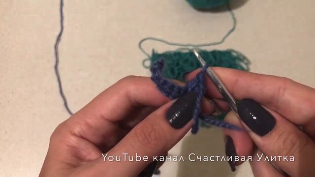 КРЮЧКОМ // МЕХ // ВЫТЯНУТЫЕ ПЕТЛИ смотреть онлайн