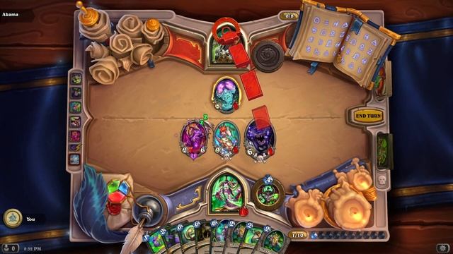 Book of Heroes Illidan vs Akama | Hearthstone Book of Heroes смотреть онлайн