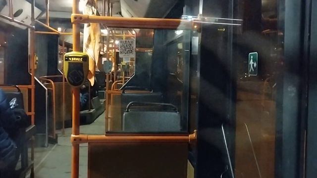 ПОЕЗДКА на автобусе МАЗ-105.065 (ГОС.№АВ 5853-7) маршрут №127 смотреть онлайн