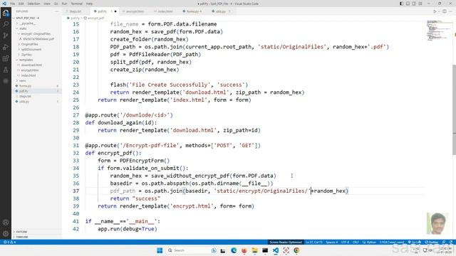 Python Flask Tutorial Protect PDF file Encrypt your PDF with a password Web App Part 4 смотреть онлайн