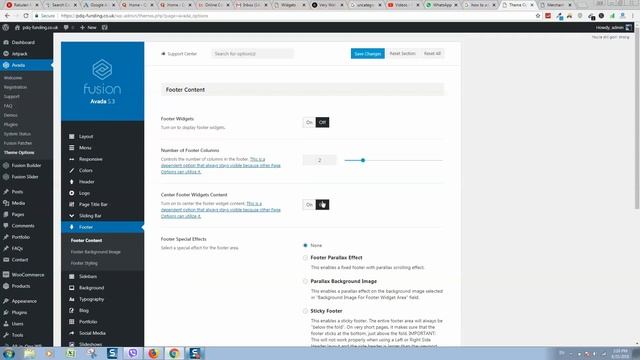 How to add footer content in WordPress Avada Theme смотреть онлайн