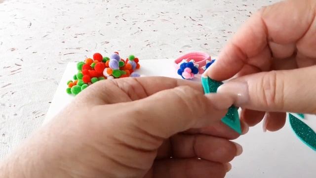 4 ПРОСТЫХ ИДЕИ из Помпонов???? How to make Pom Pom Craft Ideas смотреть онлайн