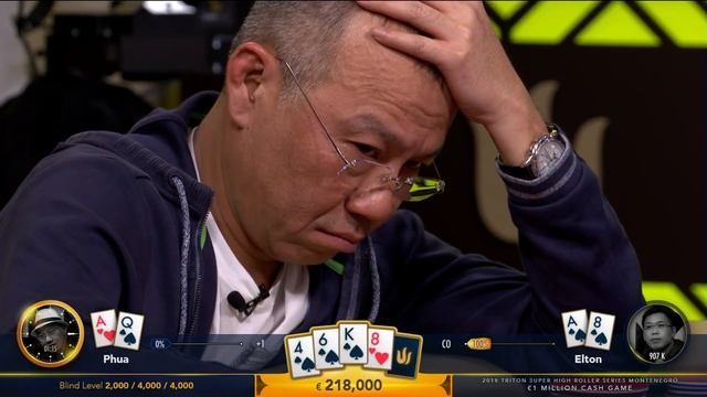 €1 Million Cash Game At 2018 Triton Poker Super High Roller Series Montenegro