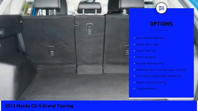 2013 Mazda CX-5 2013 Mazda CX-5 Grand Touring 4015A смотреть онлайн