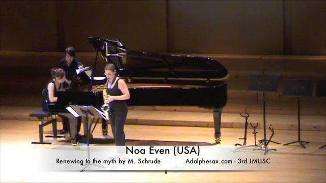 3rd JMLISC Noa Even USA Renewing to the myth by M Schrude смотреть онлайн