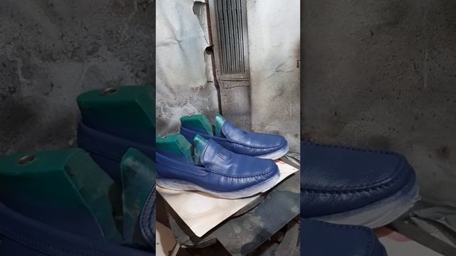 Покраска мокасин Baldinini смотреть онлайн